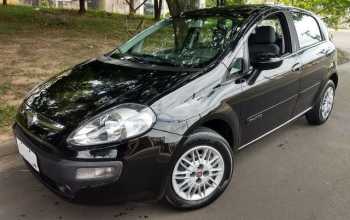 Fiat Punto 2013 1.4 ATTRACTIVE 8V FLEX 4P MANUAL Preto